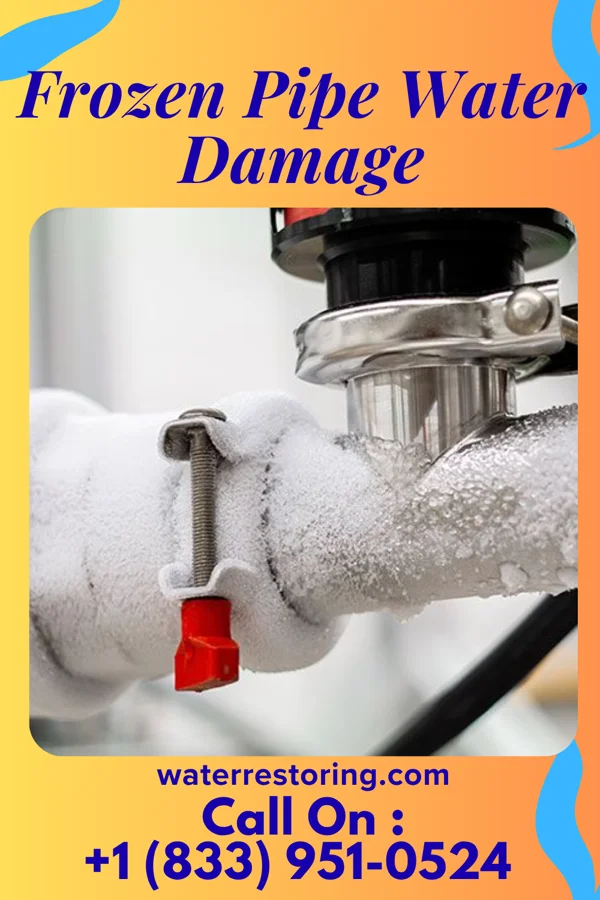 Frozen Pipe Water Damage in Bismarck, ND